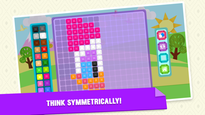 Mirror Mosaic: Symmetry Art Screenshot