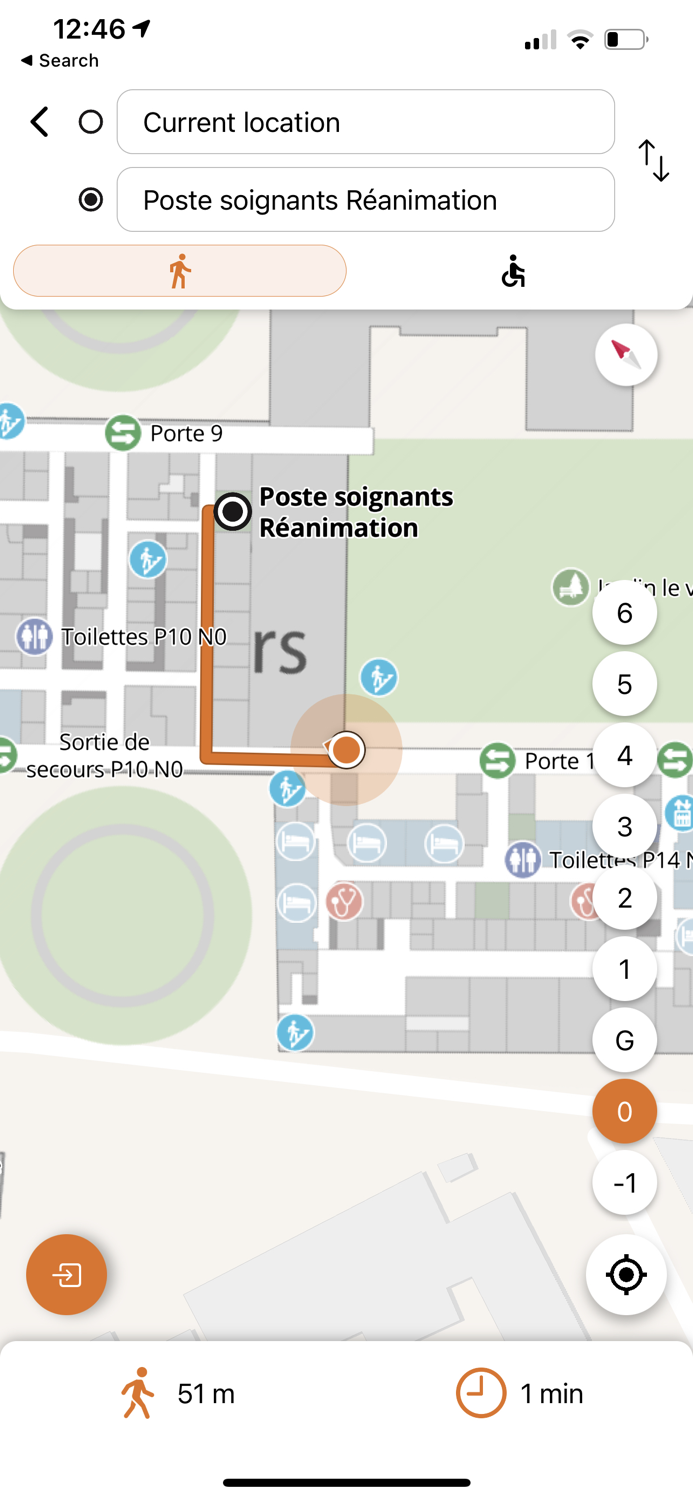 GéoLoc Hôpital Paris St-Joseph