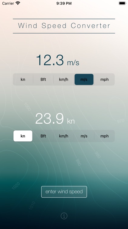 Wind Speed Converter
