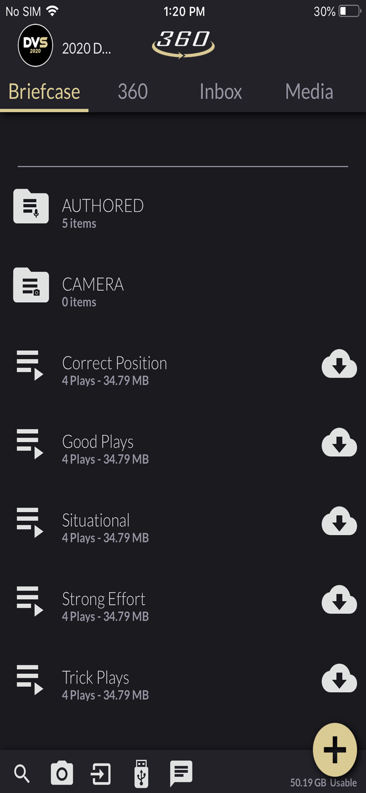 DVSport 360 screenshot 1