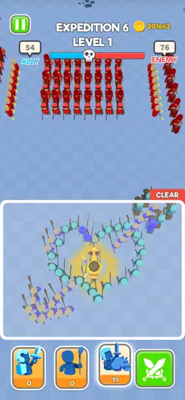 Game screenshot Draw Battle : Tiny Warriors hack