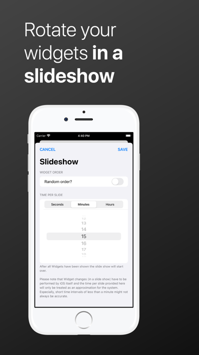 perma widget Screenshot