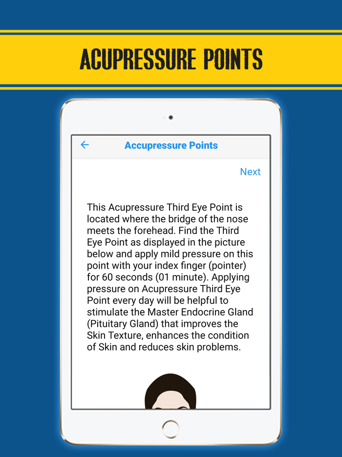 Accupressure Yoga Point Tips