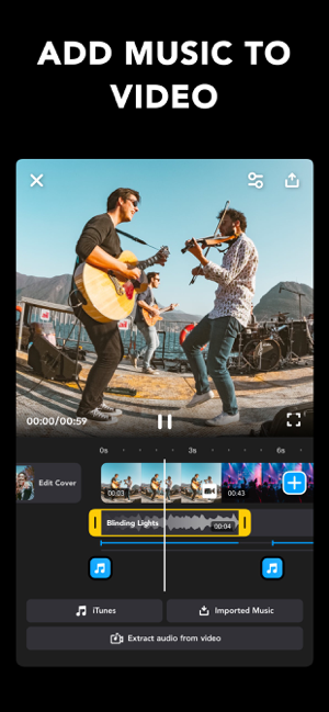 ‎VidCut - Video Editor Tempo MV Capture d'écran