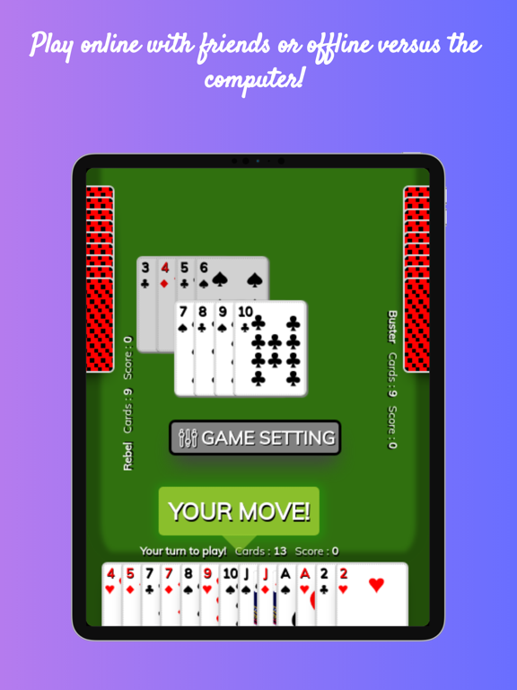 Screenshot #5 pour Tiến Lên Game