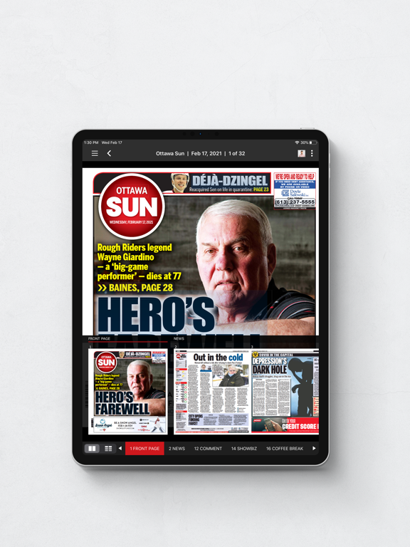Screenshot #5 pour Ottawa Sun ePaper
