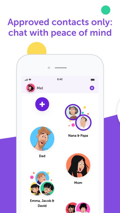 Kinzoo Messenger for Families screenshot-3