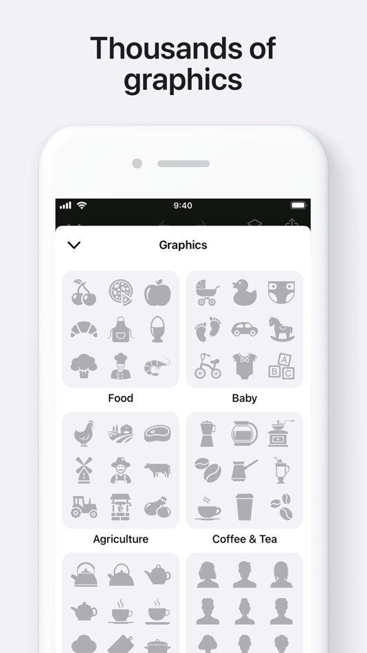 #4. Logo Maker: Create A Logo (iOS) Podle: Appostrophe AB