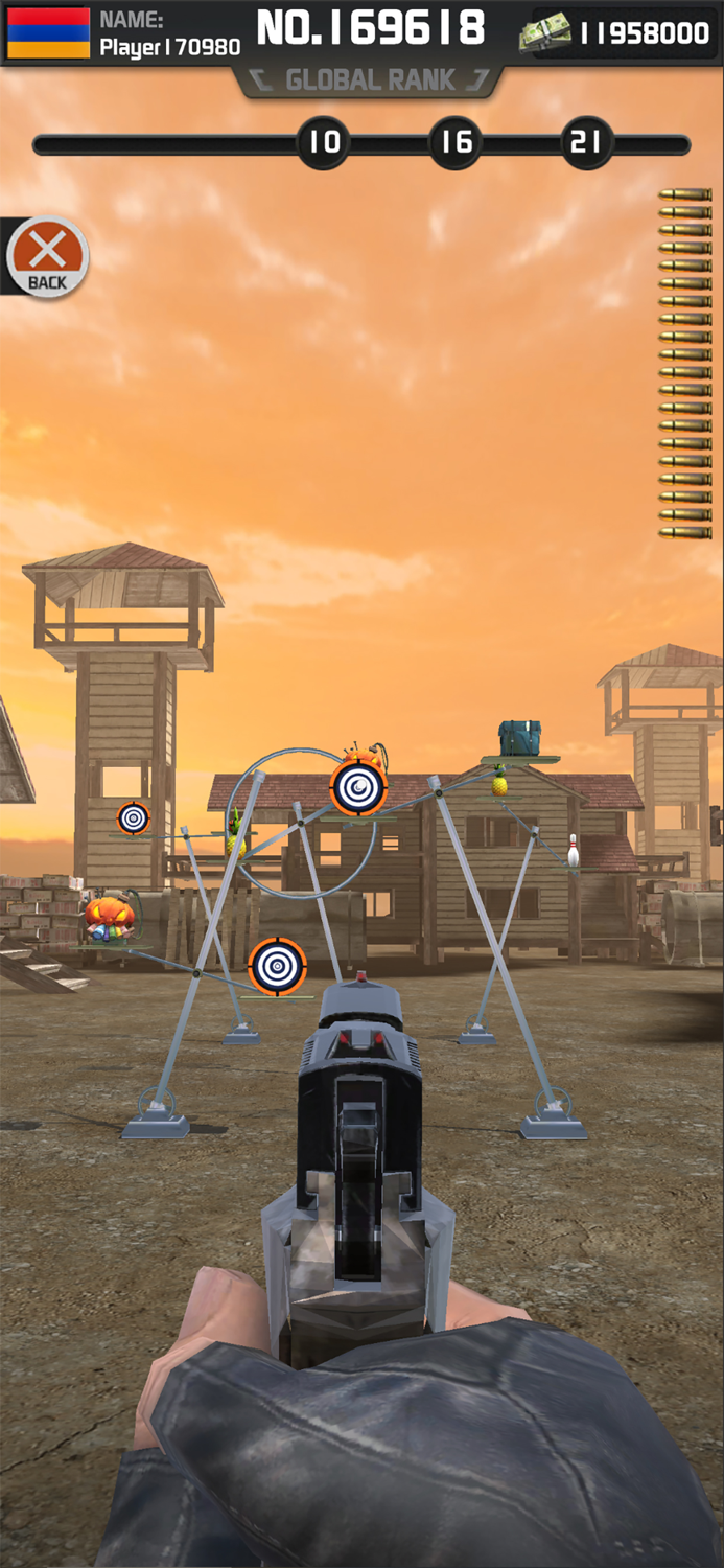 Shooting Hero Gun Target Game
