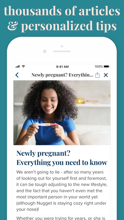 Ovia Pregnancy Tracker screenshot-3