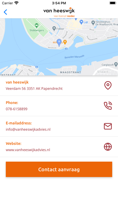 Van Heeswijk Assurantie Screenshot