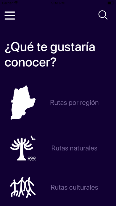Rutas patrimoniales Screenshot