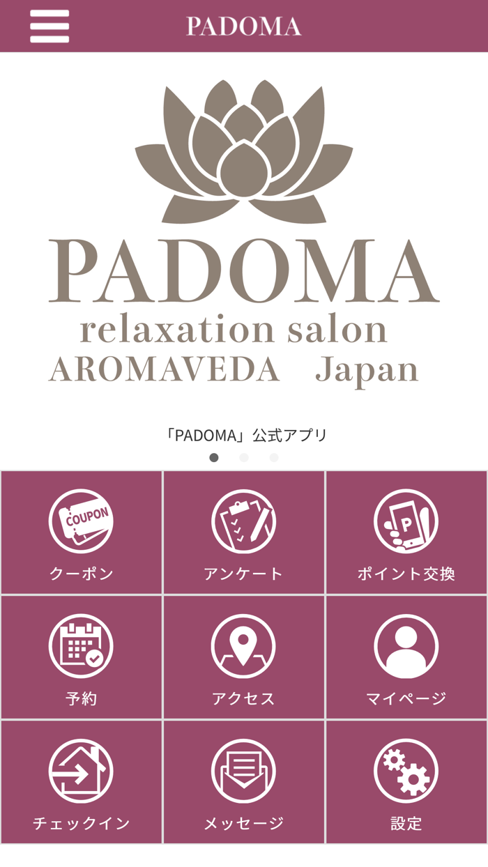 relaxation salon PADOMA