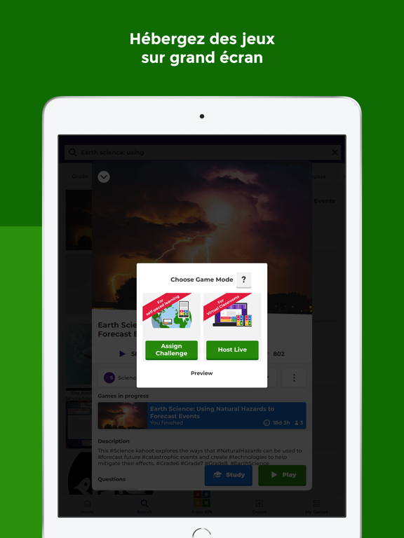 Kahoot! Jouez & créez des quiz Kahoot! Jouez & créez des quiz
