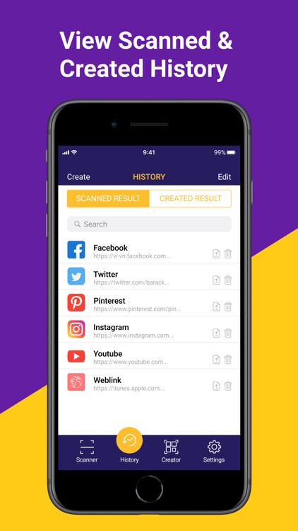 QR Reader App - Create QR code screenshot-6