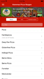 mamma pizza skagen iphone screenshot 1