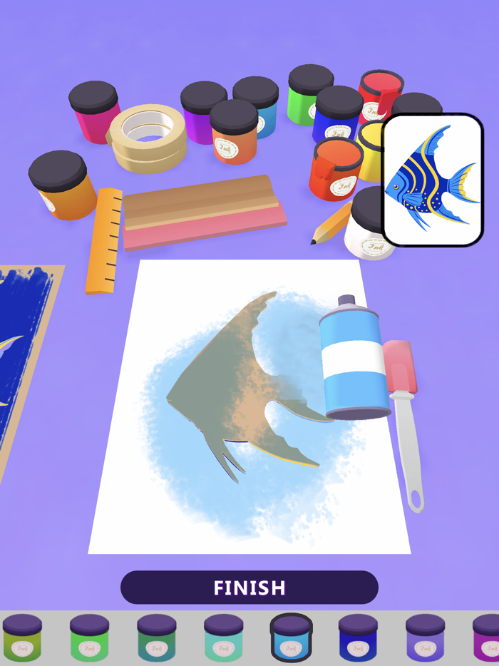 Silk Screen Coloring