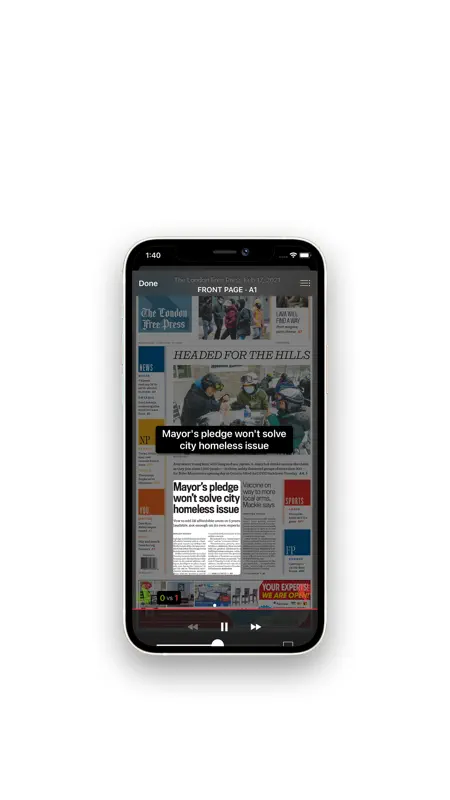 London Free Press ePaper screenshot 4 of 5