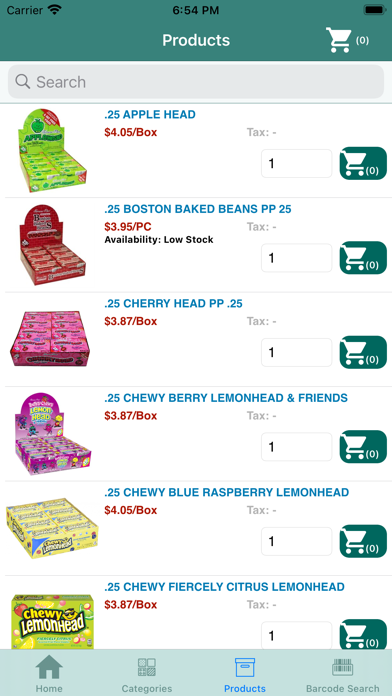 USA Wholesale Screenshot
