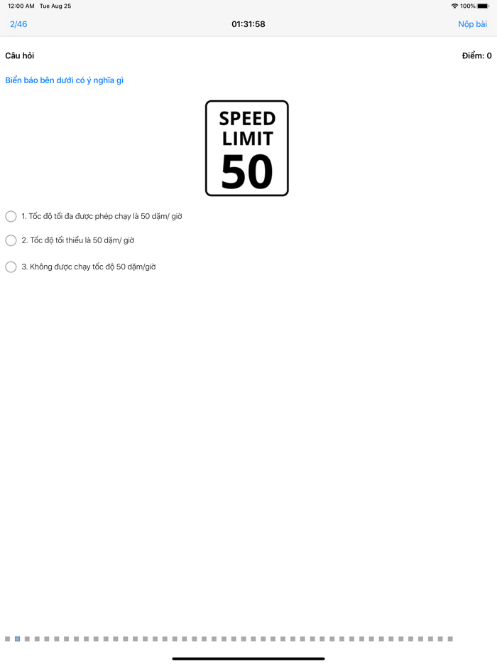 Ôn Thi Bằng Lái Xe California