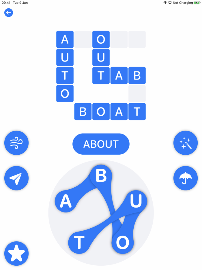 Goo Words Crossword puzzle