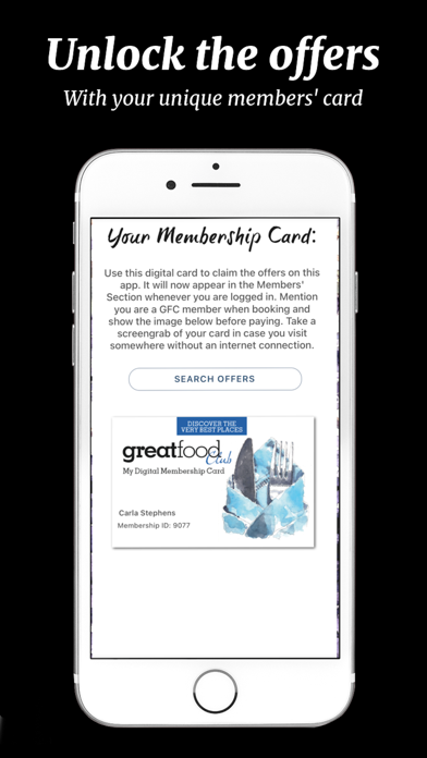 Great Food Club Screenshot
