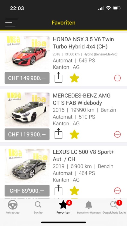 I.B.A. Automobile AG screenshot-3