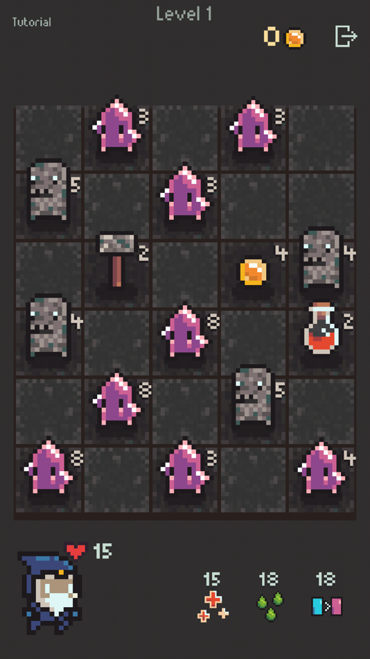 #1. Alchemy Dungeon (iOS) 由: Ivan Khokhlenkov