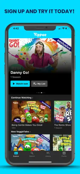 Game screenshot Yippee TV: Faith Filled Shows! hack