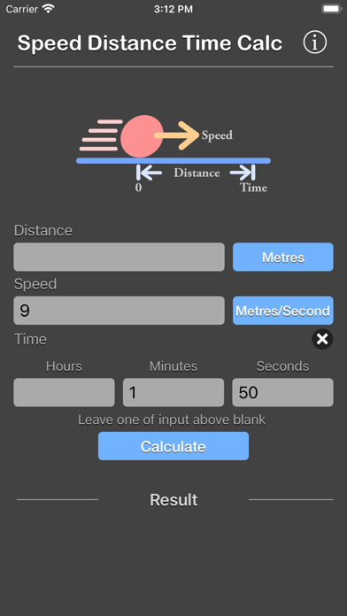 Speed Distance Time Calc screenshot 3