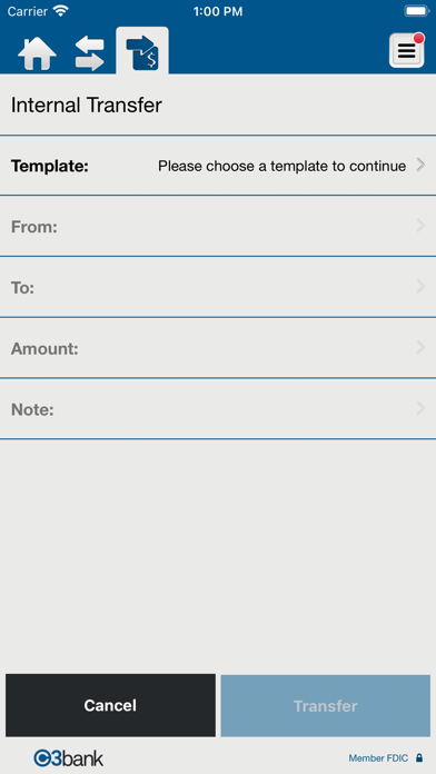C3bank Business Screenshot