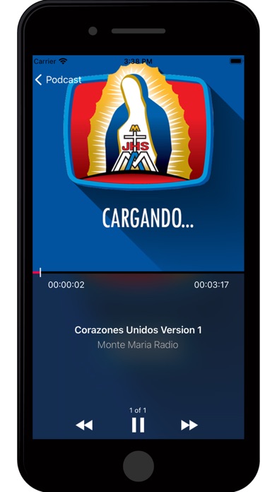 Monte Maria Radio Screenshot