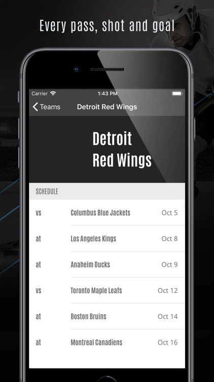 Hockey Schedule & Scores 2023 screenshot-3