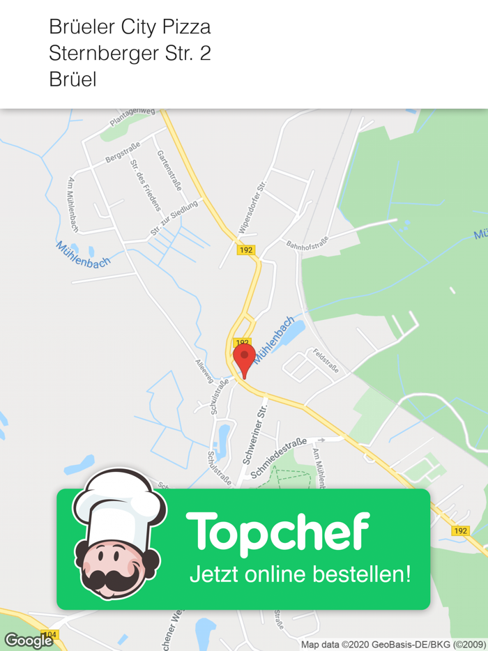 City Pizza Service Brüel