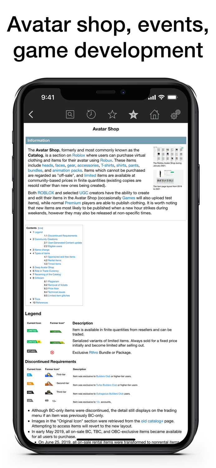 Pocket Wiki for Roblox