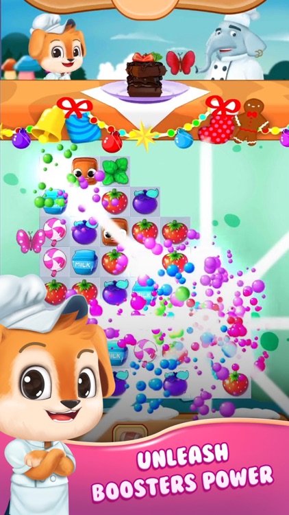 Cake Crush Link Match 3 Puzzle screenshot-3