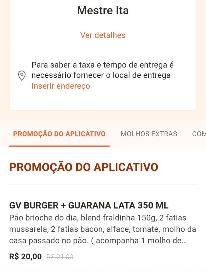 Mestre Ita Burger