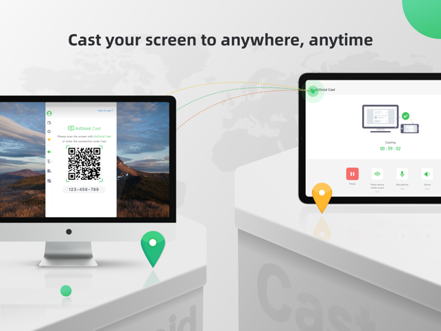 AirDroid Cast-screen mirroring Screenshot