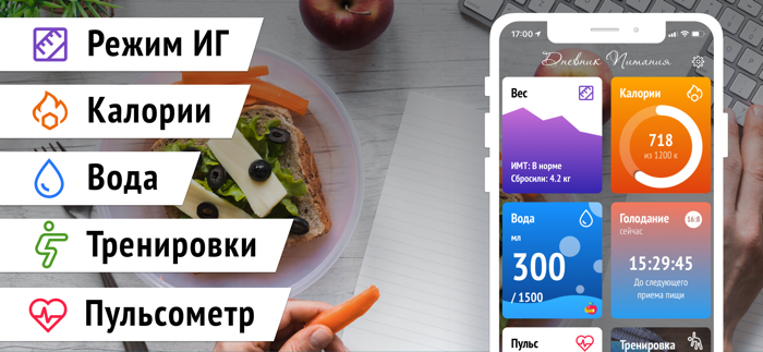 Дневник Питания Похудения Воды