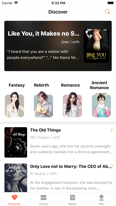 Screenshot #1 pour YesNovel - Webnovels and Books