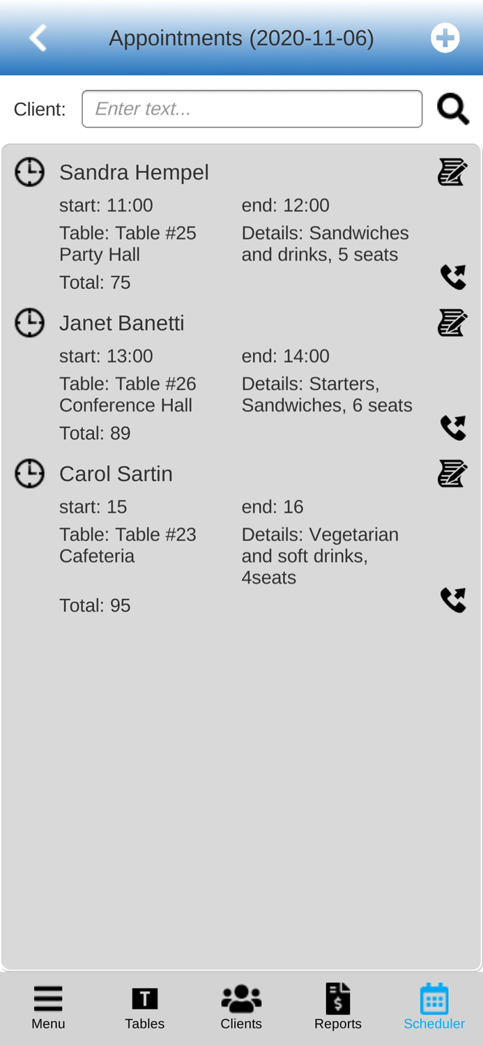 Restaurant Scheduling Software