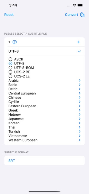 scrapbook segment Surrey Ace Subtitle Converter on the App Store