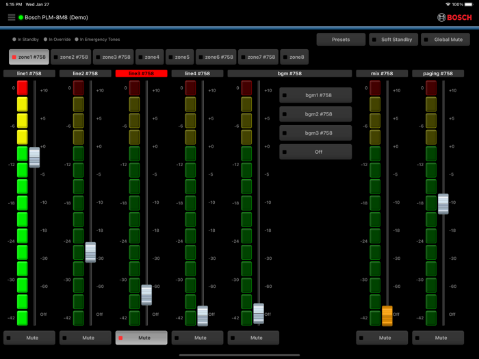 PLENA matrix System Control