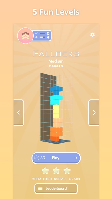 Fallocks! AR Falling Blocks Screenshot