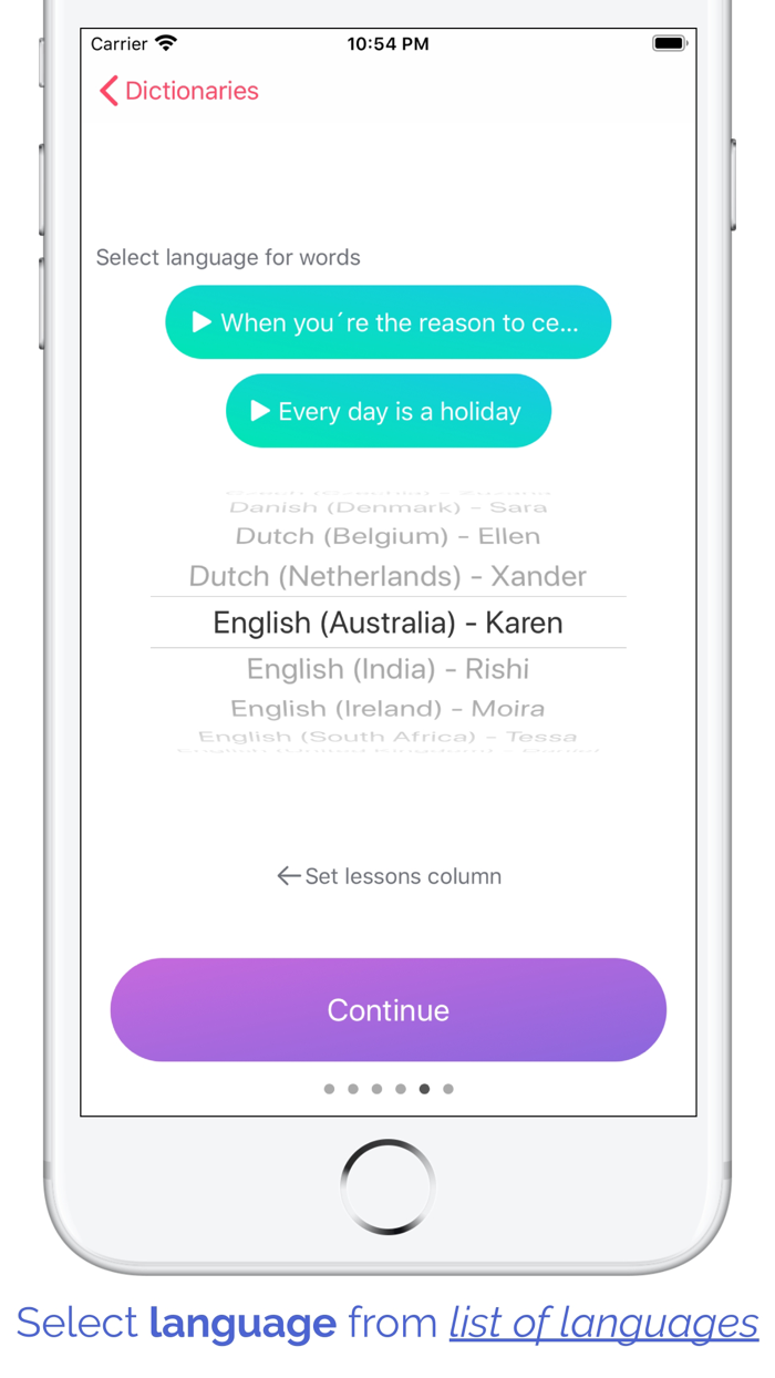Vocabulary Player - MyPlaylist