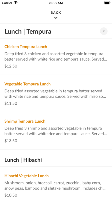 Sakura Japanese Steak & Sushi Screenshot 3 - AppWisp.com Sakura Japanese Steak & Sushi Screenshot 3 - AppWisp.com