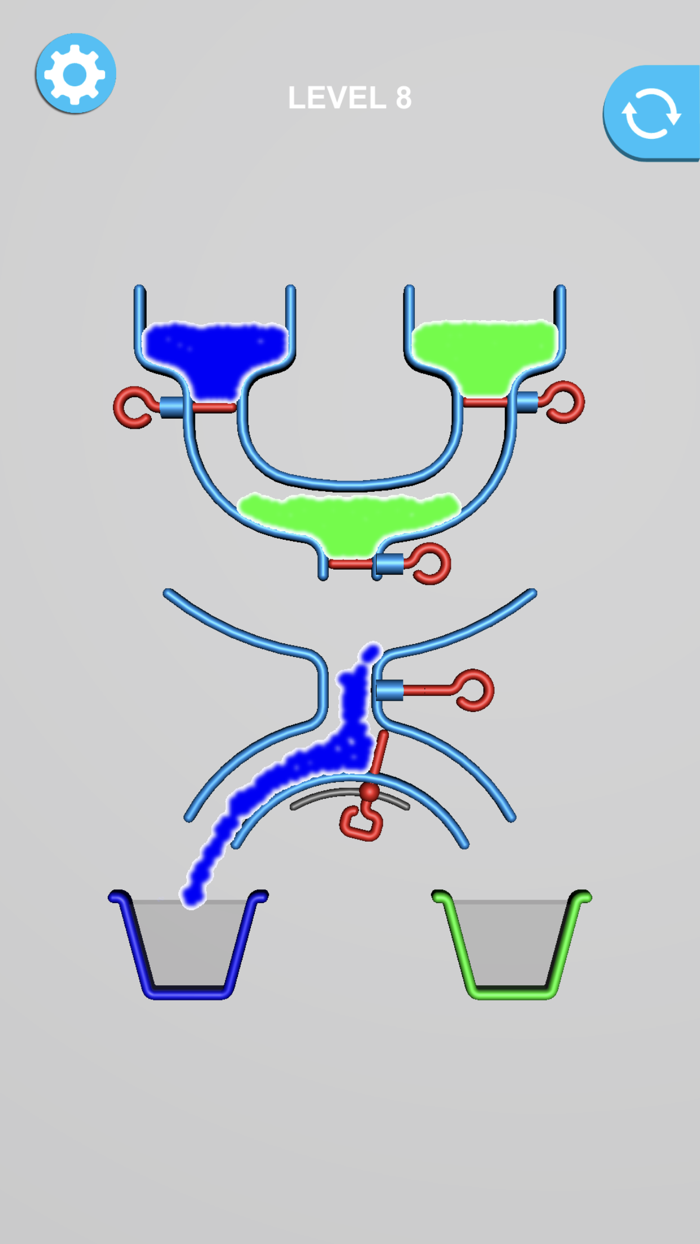 Paint Flow 3D-Fill Right Color