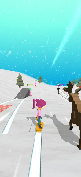 Game screenshot Winter Race apk