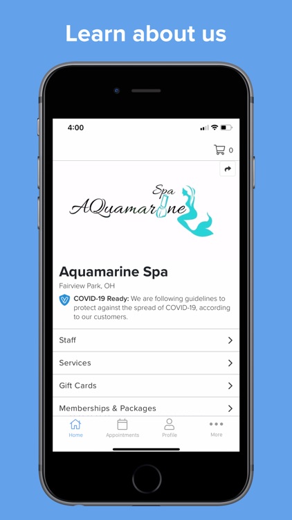 Aquamarine Spa