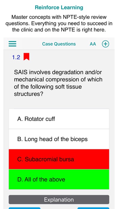 Orthopedics Physical Therapy Screenshot